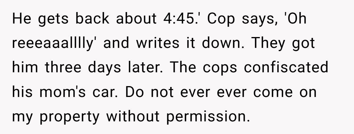 Man Installs Camera After Car Damage, Neighbour Sells House Within A Week