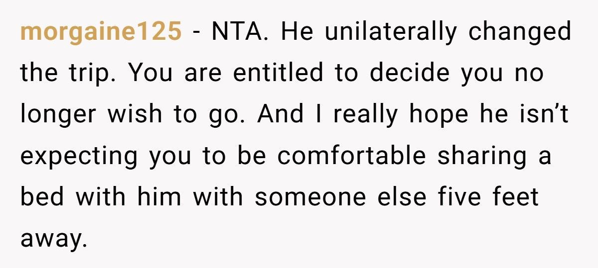 Woman Cancels Paris Trip After Boyfriend Decides To Share Their Hotel Room With A Friend