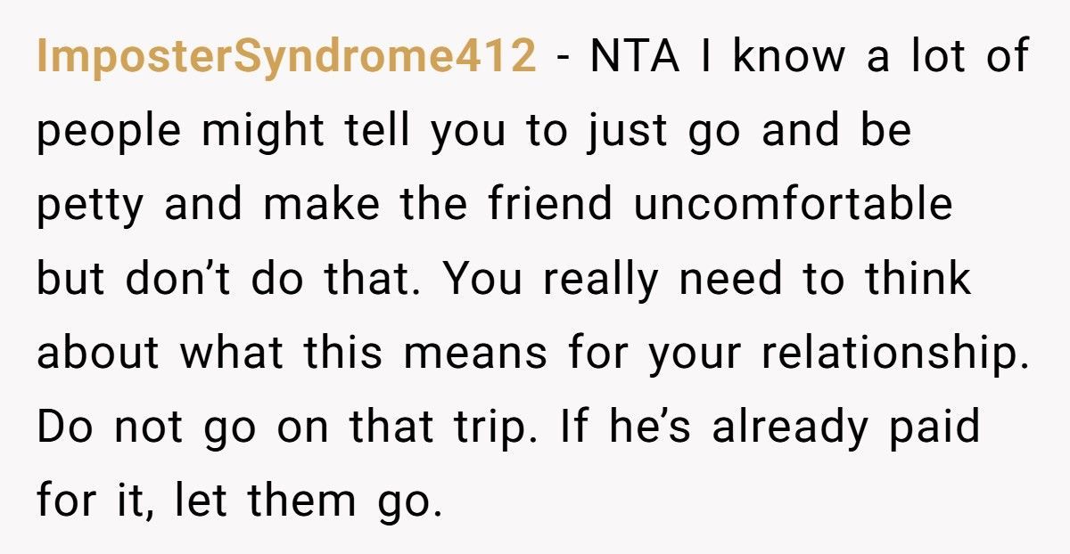 Woman Cancels Paris Trip After Boyfriend Decides To Share Their Hotel Room With A Friend