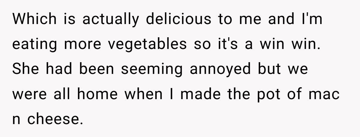 Woman Hides Veggies In Every Meal After Roommate’s Kid Keeps Stealing Her Food