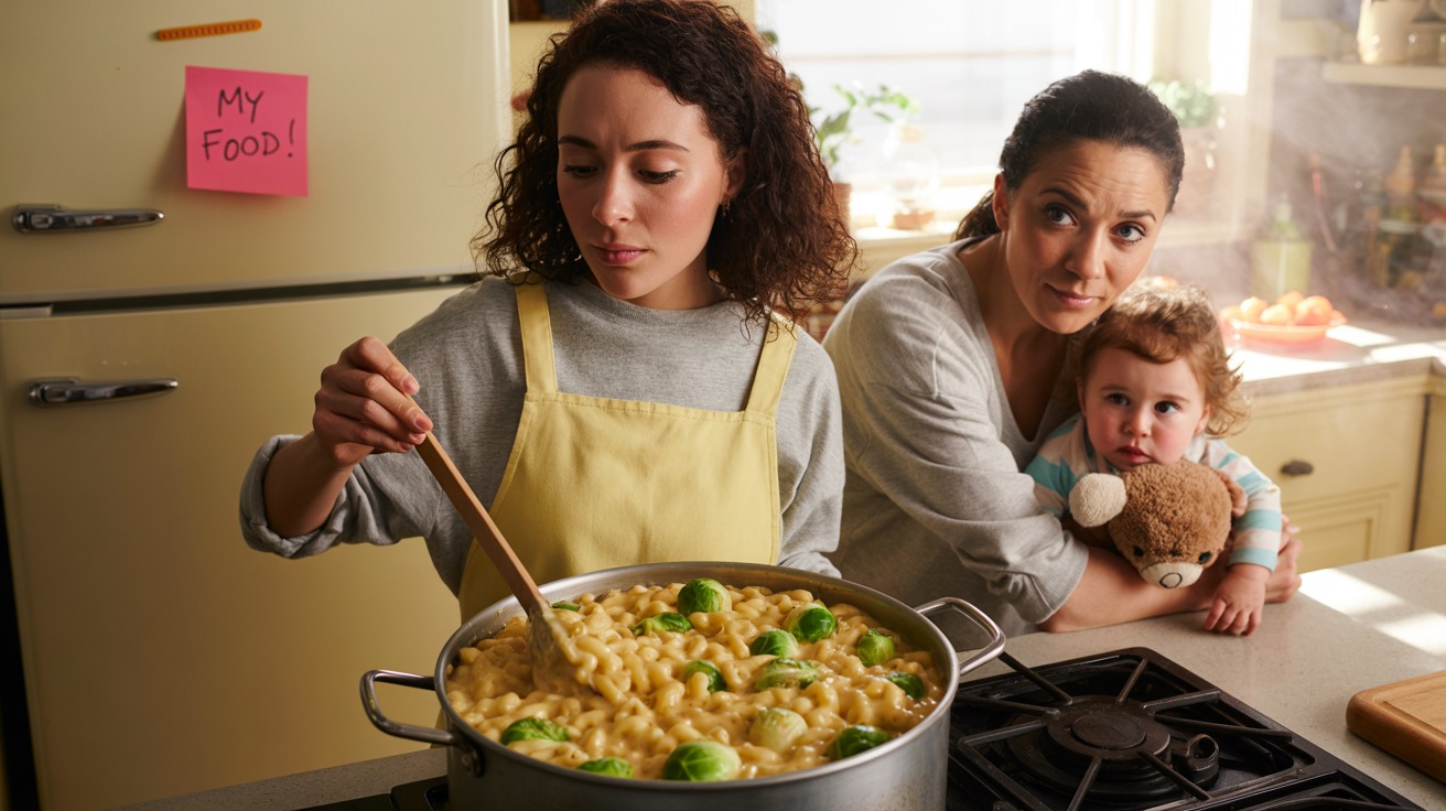 Woman Hides Veggies In Every Meal After Roommate’s Kid Keeps Stealing Her Food