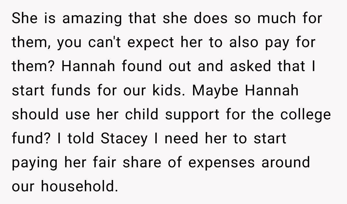 Man Demands His Wife Pay “Fair Share” While She’s Already Covering Most Of Their Kids’ Expenses