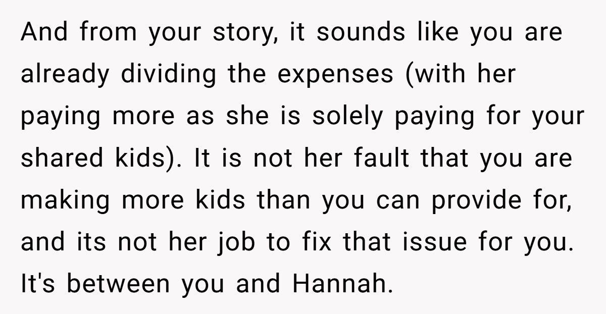 Man Demands His Wife Pay “Fair Share” While She’s Already Covering Most Of Their Kids’ Expenses