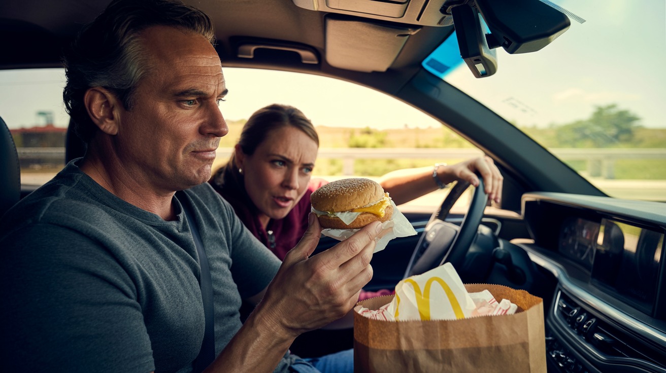 Wife Explodes After Husband Buys Himself A McMuffin Without Asking Twice