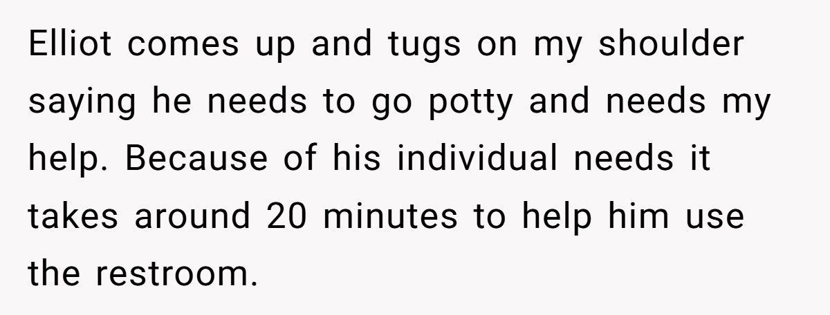 Mom Says “Not My Job” When Asked To Assist Friend’s Disabled Son Mom Says “Not My Job” When Asked To Assist Friend’s Disabled Son