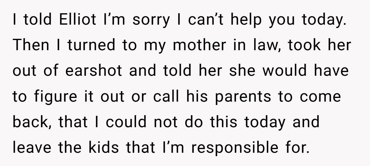 Mom Says “Not My Job” When Asked To Assist Friend’s Disabled Son Mom Says “Not My Job” When Asked To Assist Friend’s Disabled Son