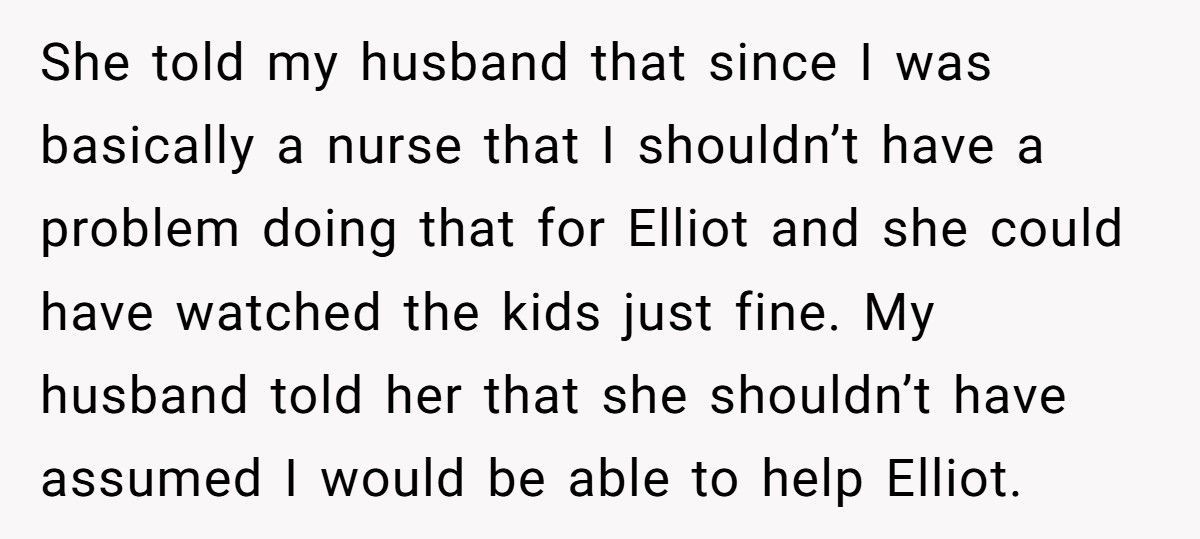 Mom Says “Not My Job” When Asked To Assist Friend’s Disabled Son Mom Says “Not My Job” When Asked To Assist Friend’s Disabled Son