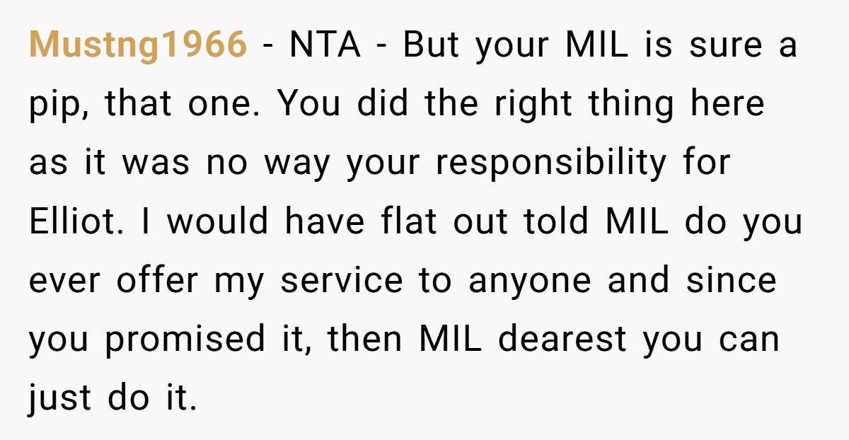 Mom Says “Not My Job” When Asked To Assist Friend’s Disabled Son Mom Says “Not My Job” When Asked To Assist Friend’s Disabled Son