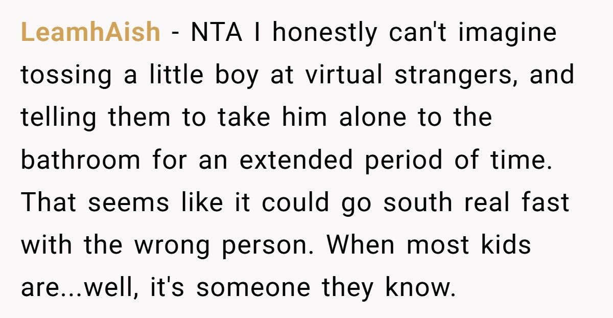 Mom Says “Not My Job” When Asked To Assist Friend’s Disabled Son Mom Says “Not My Job” When Asked To Assist Friend’s Disabled Son