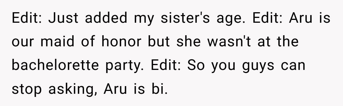 Bride-To-Be Stunned After Fiancée Reveals Crush On Maid Of Honor… Who’s Her Little Sister