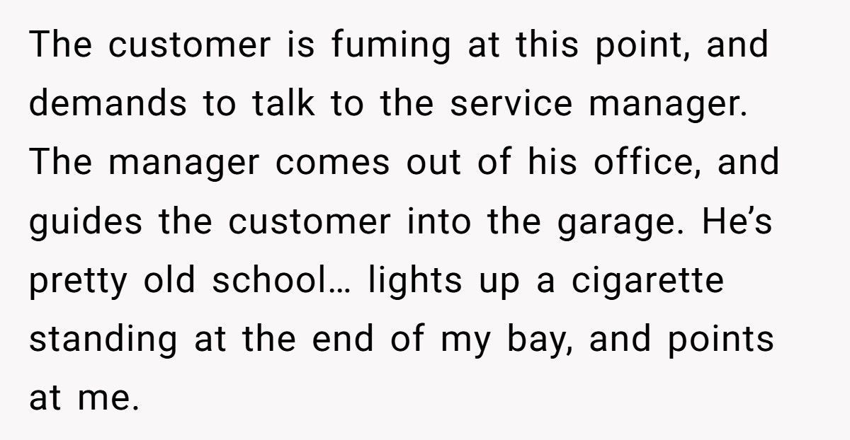 Customer Refuses Female Mechanic, Ends Up Waiting Two Hours For Nothing