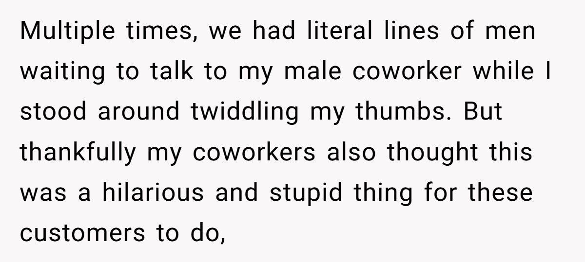 Customer Refuses Female Mechanic, Ends Up Waiting Two Hours For Nothing