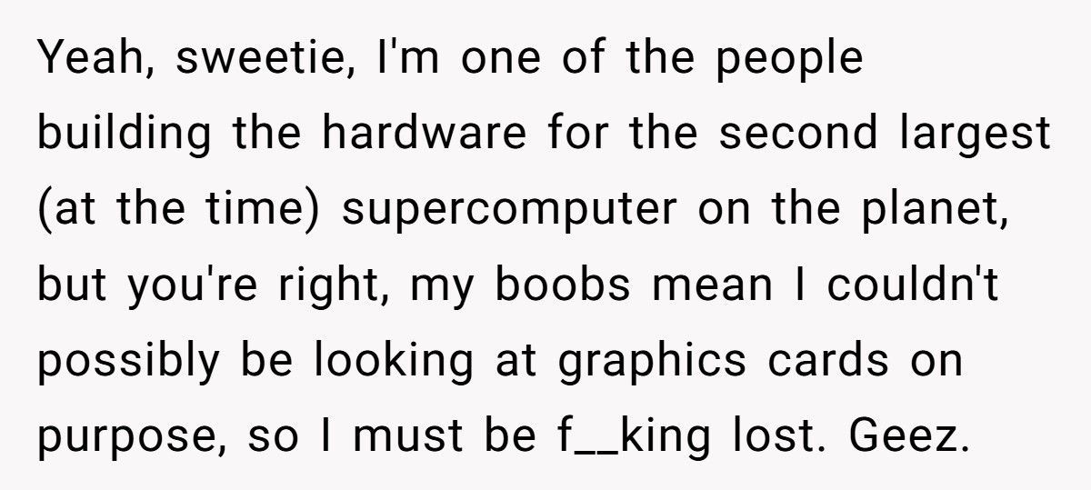 Customer Refuses Female Mechanic, Ends Up Waiting Two Hours For Nothing