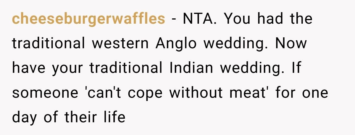 Bride Wants Meat At Traditional Hindu Wedding, Groom Calls It Disrespectful