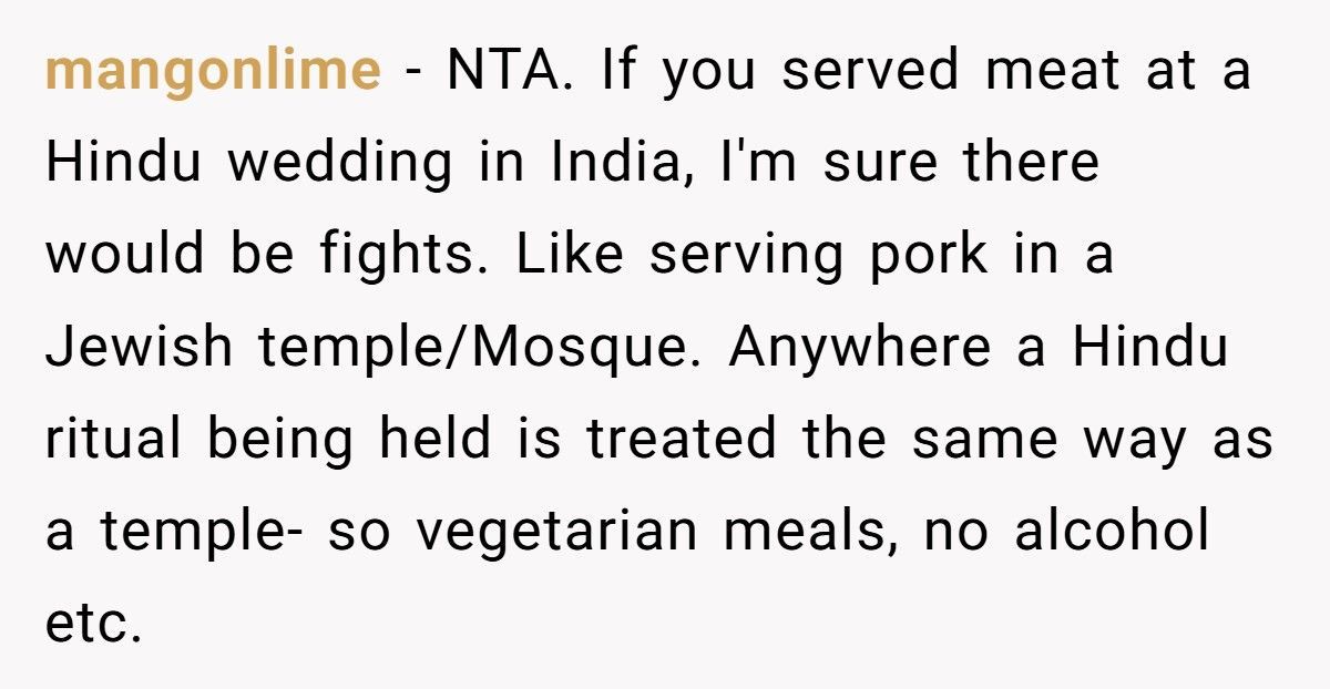 Bride Wants Meat At Traditional Hindu Wedding, Groom Calls It Disrespectful