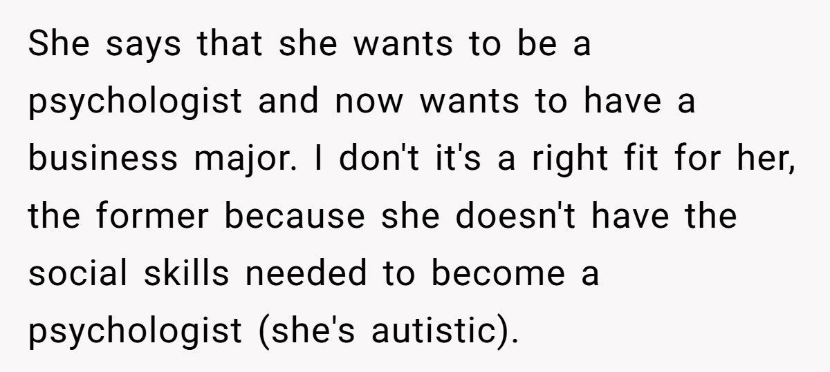 Dad Tries To Force Daughter Into Tech Career, She Explodes And Calls Him Out