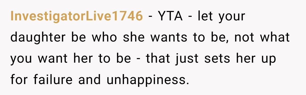 Dad Tries To Force Daughter Into Tech Career, She Explodes And Calls Him Out