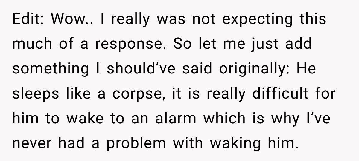 Boyfriend Explodes At Girlfriend For “Forgetting” To Wake Him Up For Work