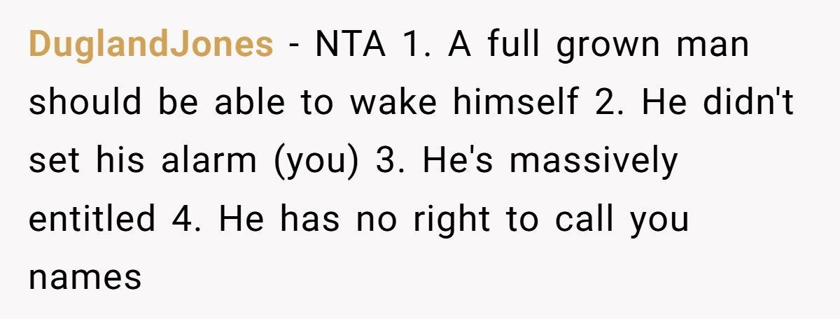 Boyfriend Explodes At Girlfriend For “Forgetting” To Wake Him Up For Work