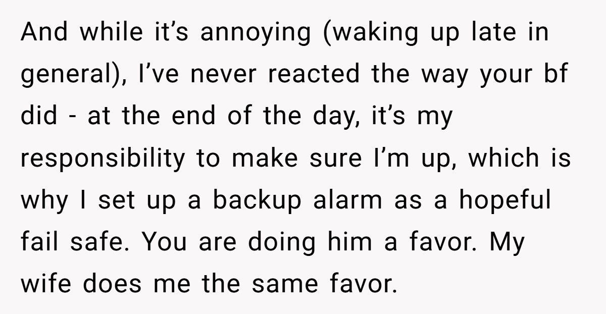 Boyfriend Explodes At Girlfriend For “Forgetting” To Wake Him Up For Work