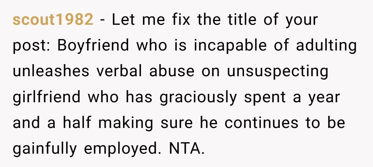 Boyfriend Explodes At Girlfriend For “Forgetting” To Wake Him Up For Work