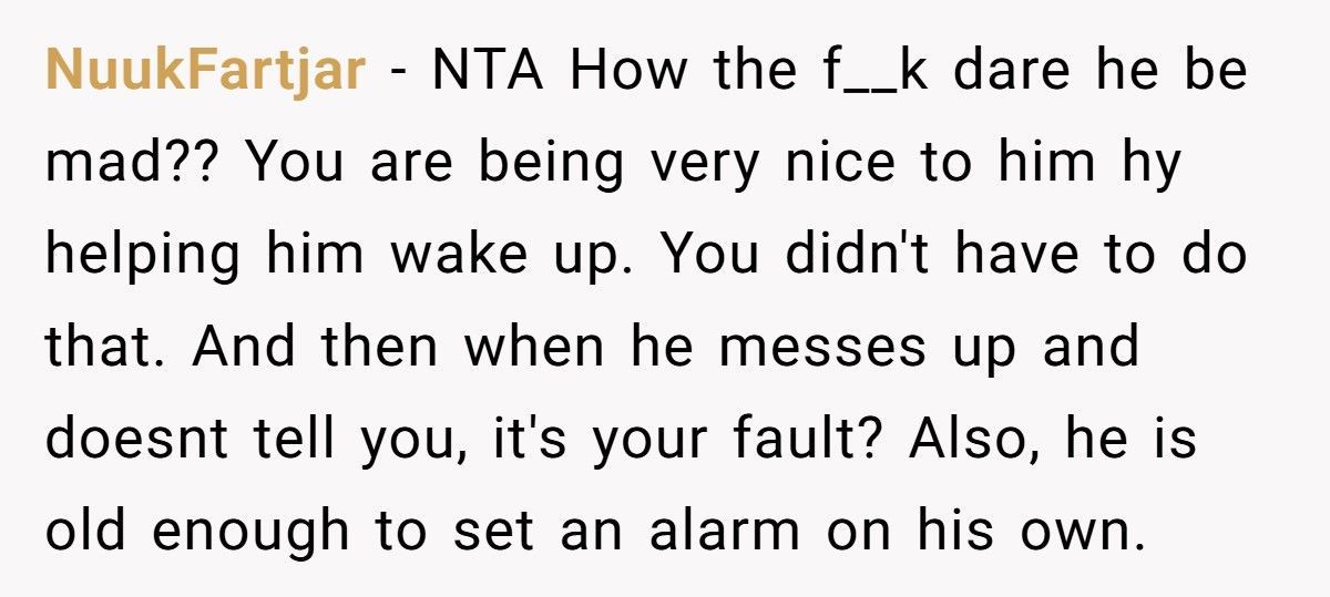 Boyfriend Explodes At Girlfriend For “Forgetting” To Wake Him Up For Work