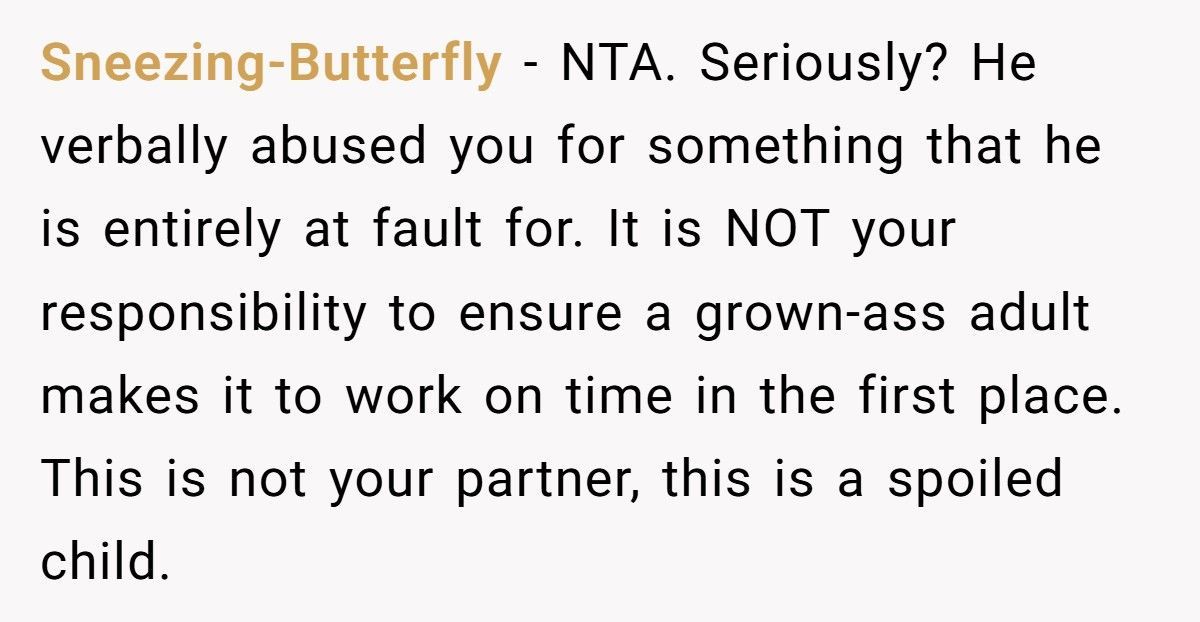 Boyfriend Explodes At Girlfriend For “Forgetting” To Wake Him Up For Work