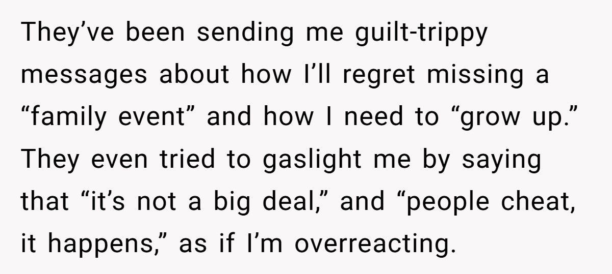 Woman Refuses To Attend Cousin’s Wedding After Cousin Marries The Ex Who Cheated With Her