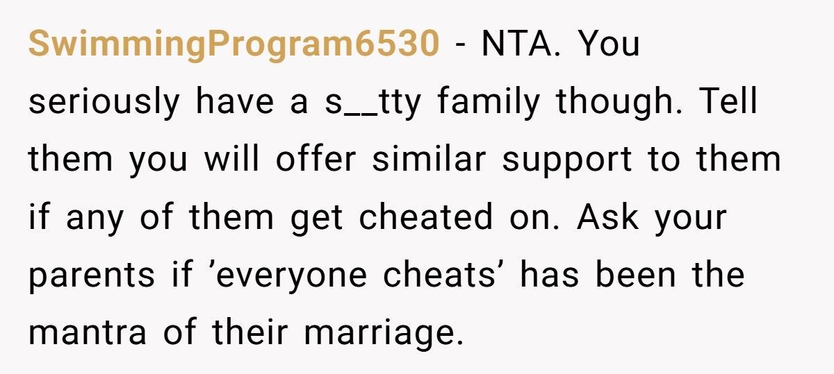 Woman Refuses To Attend Cousin’s Wedding After Cousin Marries The Ex Who Cheated With Her