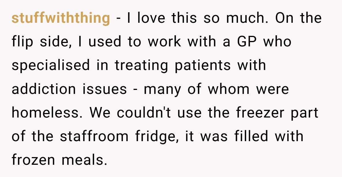 Doctor Steals Staff Lunches, Ends Up Paying Hundreds For Steak Dinners Instead