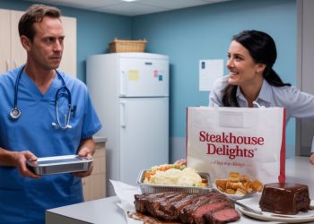 Doctor Steals Staff Lunches, Ends Up Paying Hundreds For Steak Dinners Instead