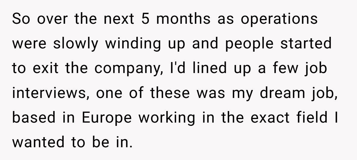 Company Forgot To Fire Him, So He Got Paid A Month To Do Nothing