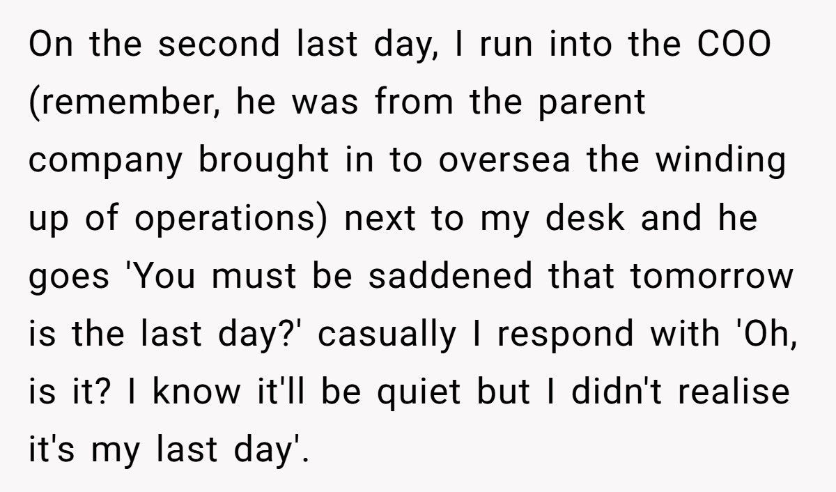 Company Forgot To Fire Him, So He Got Paid A Month To Do Nothing