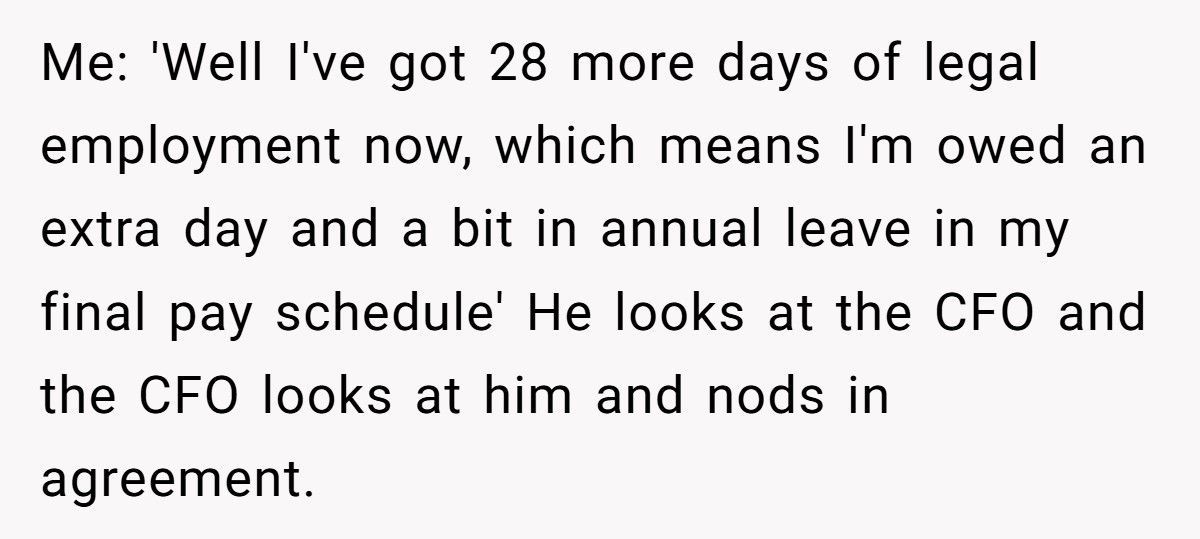 Company Forgot To Fire Him, So He Got Paid A Month To Do Nothing