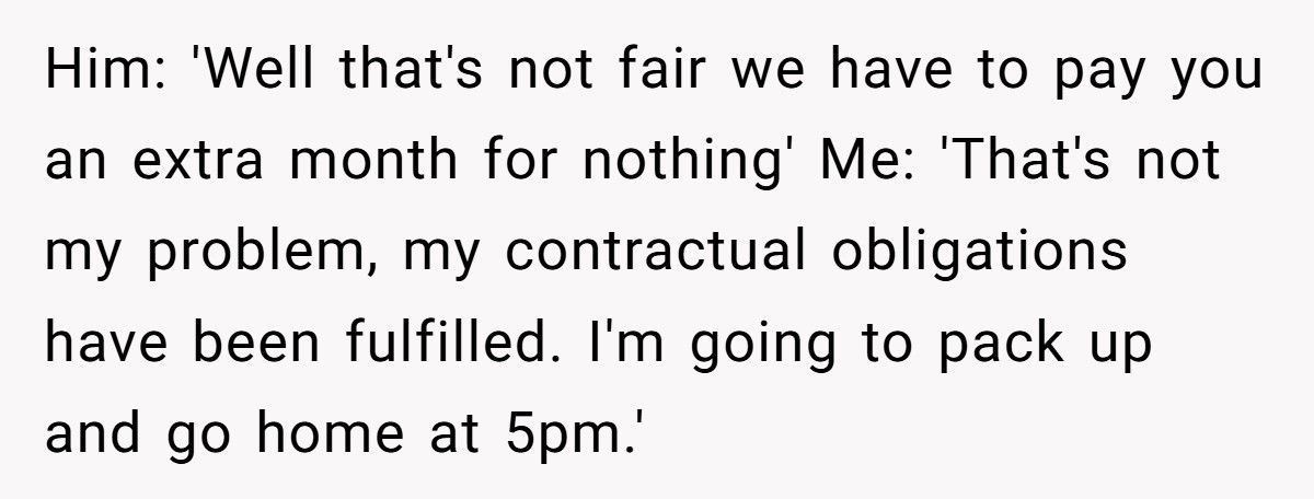 Company Forgot To Fire Him, So He Got Paid A Month To Do Nothing