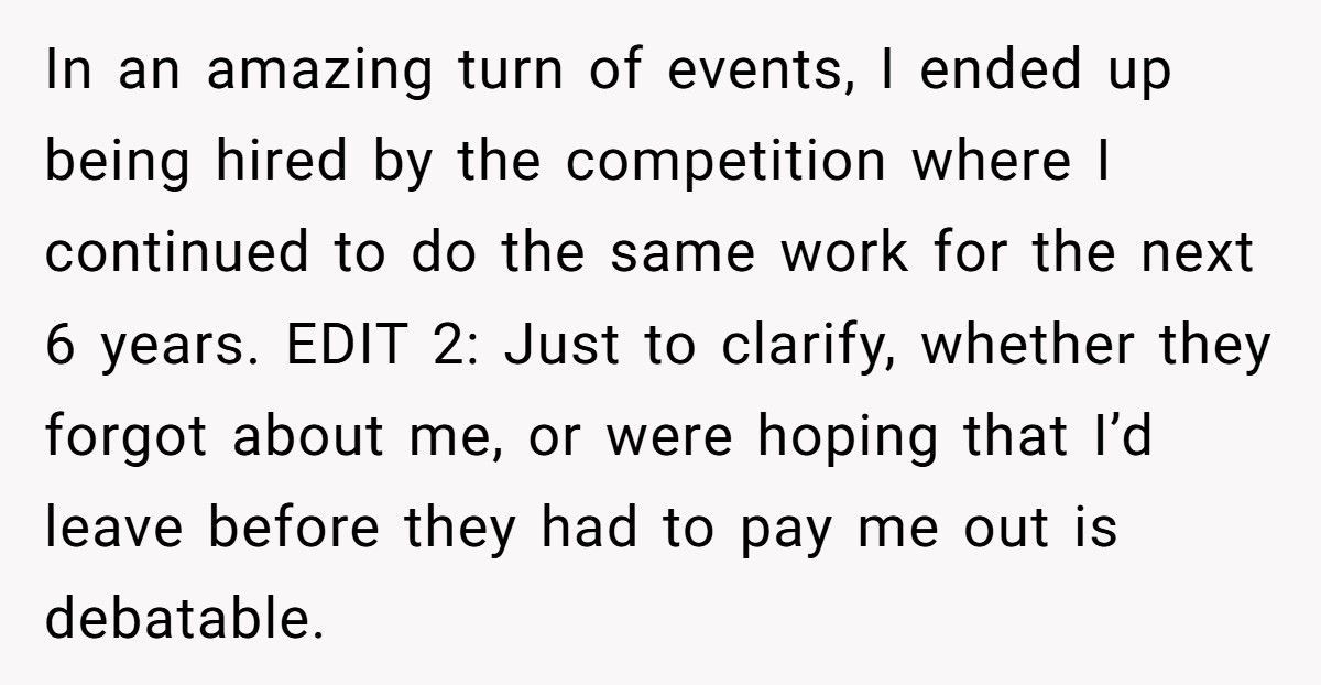 Company Forgot To Fire Him, So He Got Paid A Month To Do Nothing