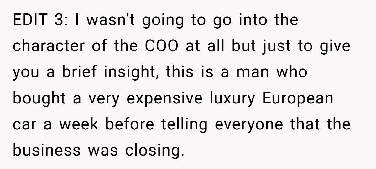 Company Forgot To Fire Him, So He Got Paid A Month To Do Nothing