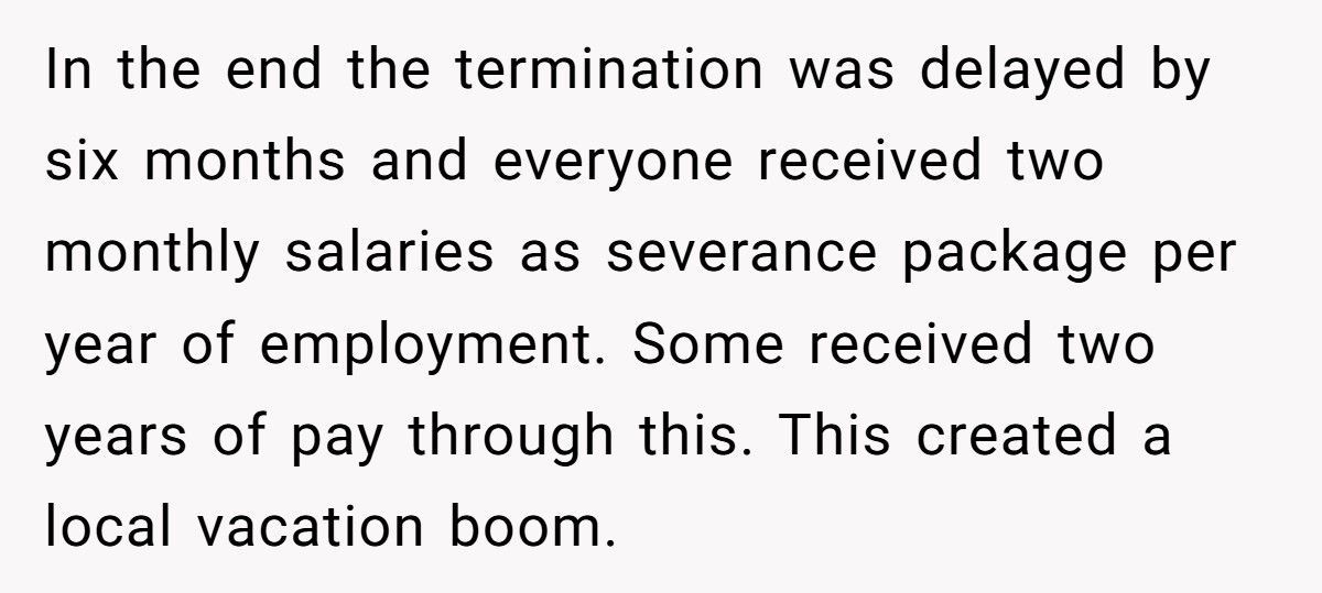 Company Forgot To Fire Him, So He Got Paid A Month To Do Nothing
