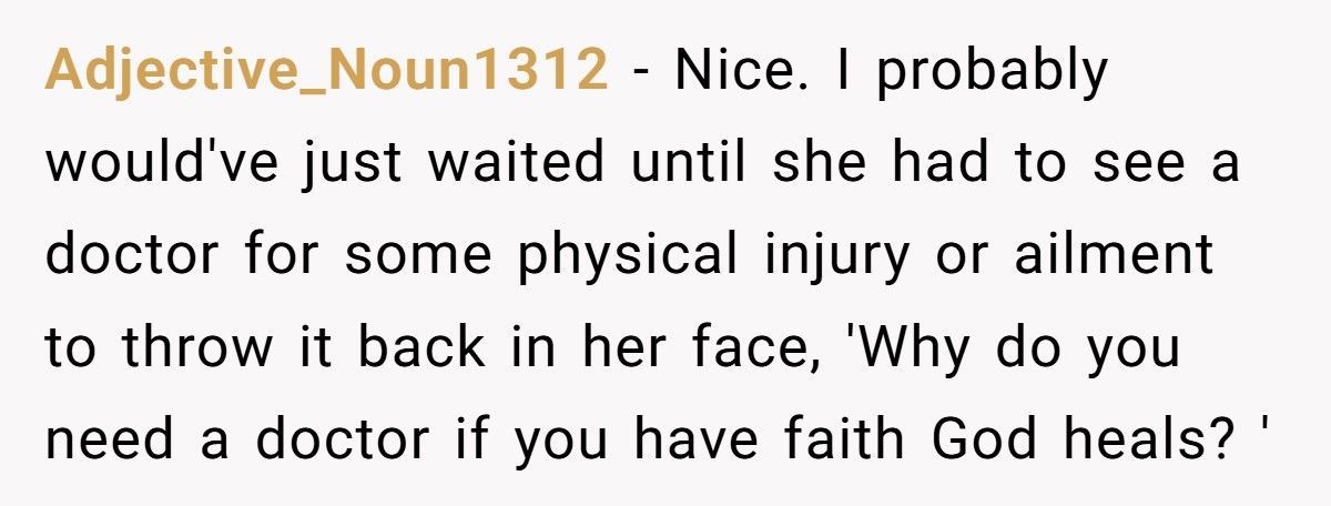 Aunt Calls Therapy Faithless, Becomes A Mega-Fan Without Knowing It