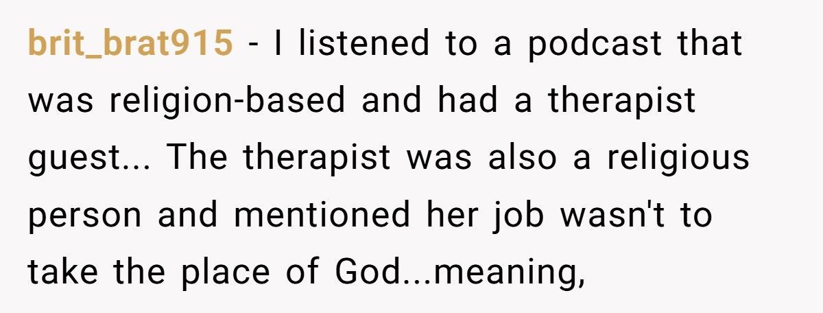Aunt Calls Therapy Faithless, Becomes A Mega-Fan Without Knowing It