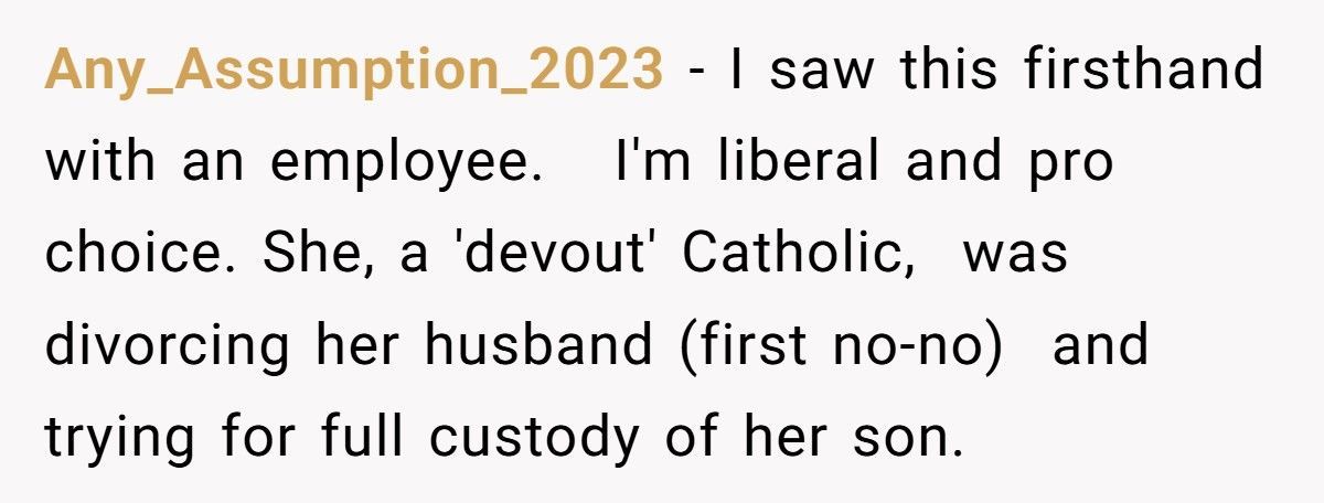 Evangelical Sister Calls Abortion Murder, Then Secretly Books One For Herself