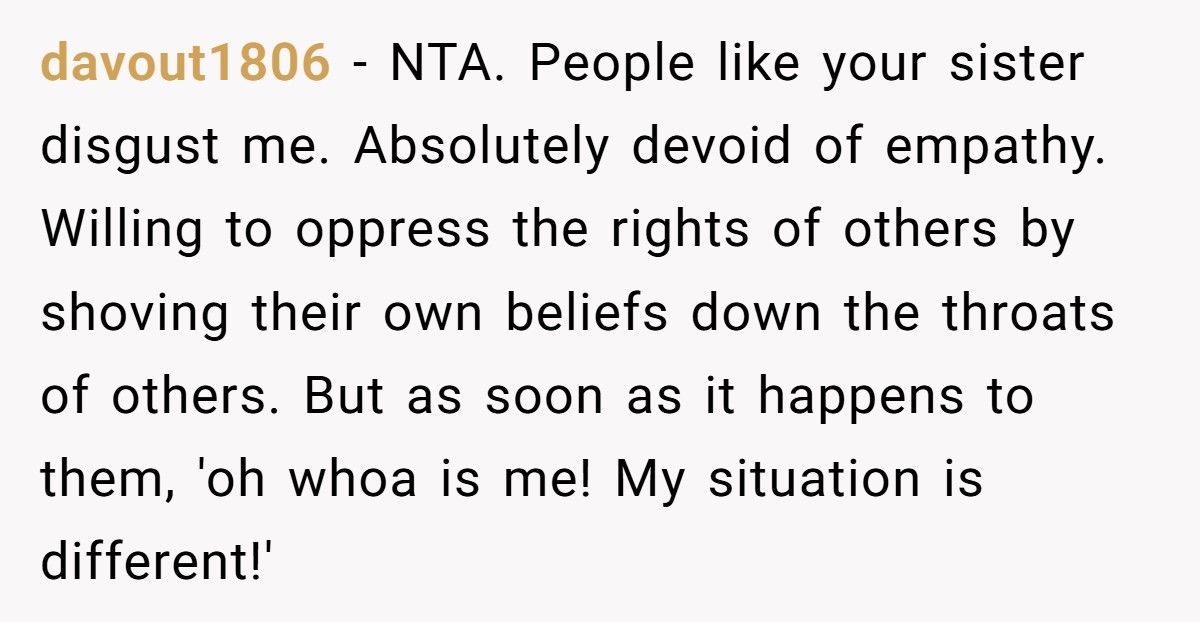 Evangelical Sister Calls Abortion Murder, Then Secretly Books One For Herself