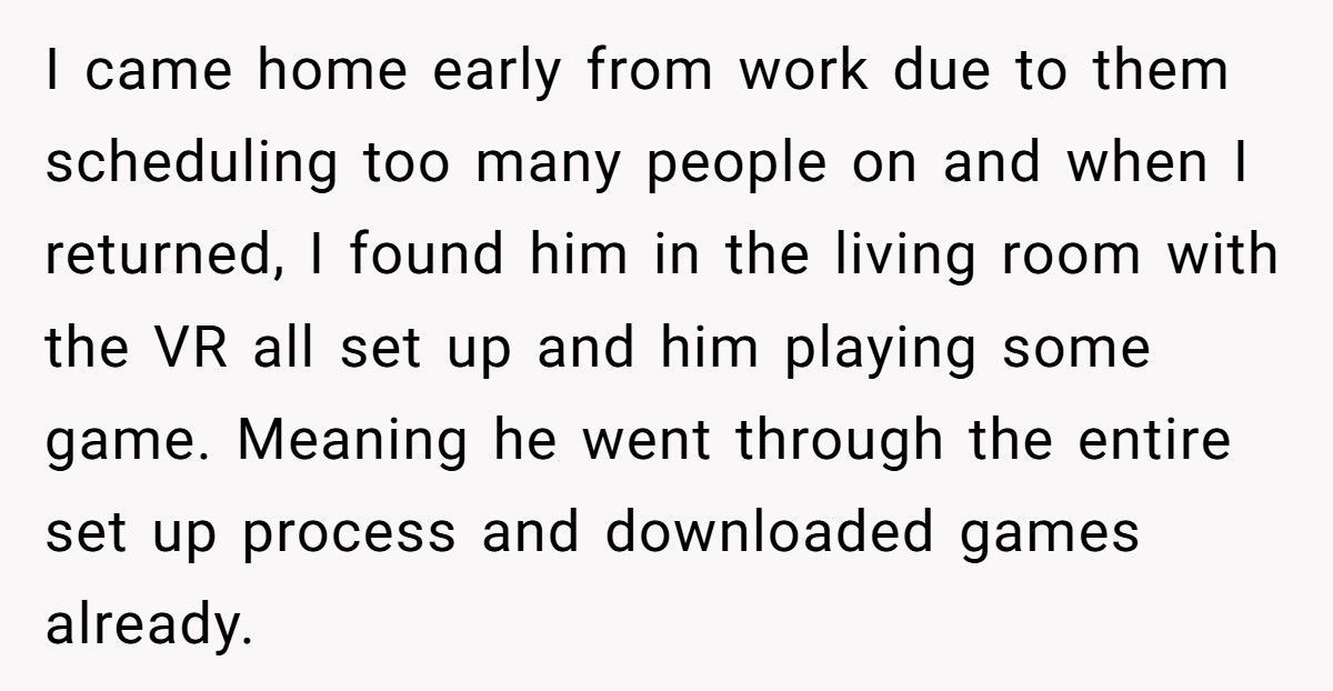 Wife Wonders If She Should Return Husband’s Dream Gift After He Snooped And Stole It