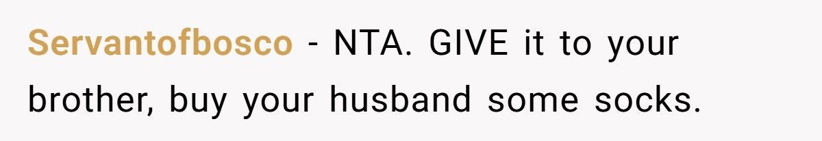 Wife Wonders If She Should Return Husband’s Dream Gift After He Snooped And Stole It