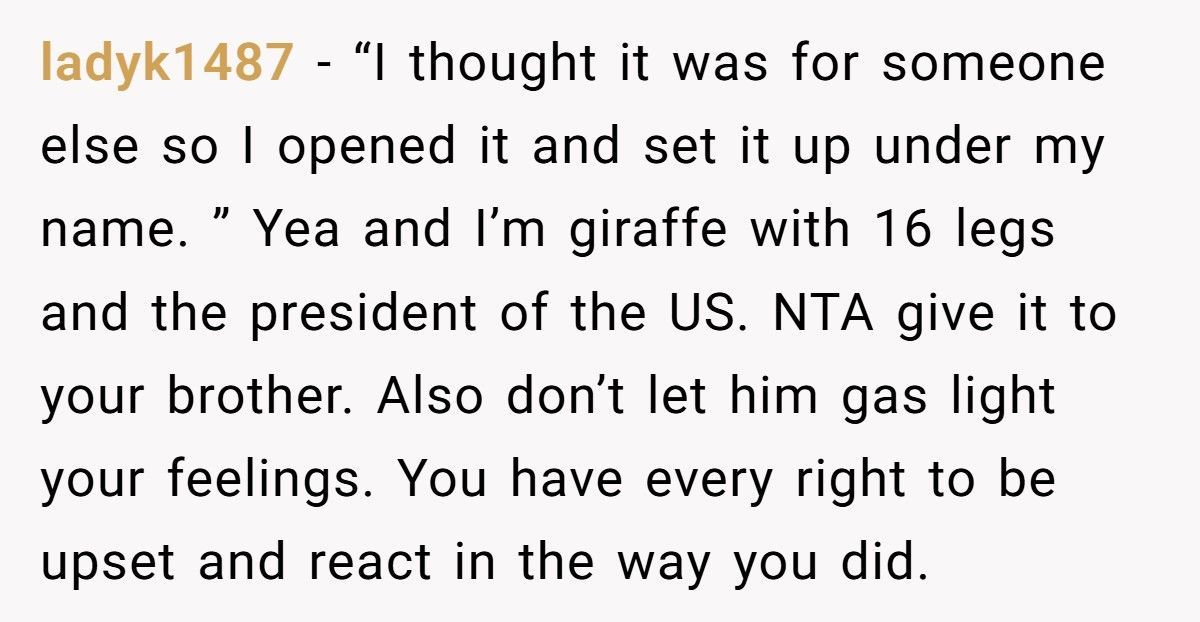 Wife Wonders If She Should Return Husband’s Dream Gift After He Snooped And Stole It
