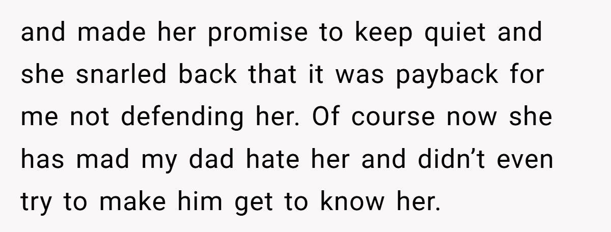 Girlfriend Snaps At Boyfriend’s Dad After He Demands She “Take Care Of His Son”