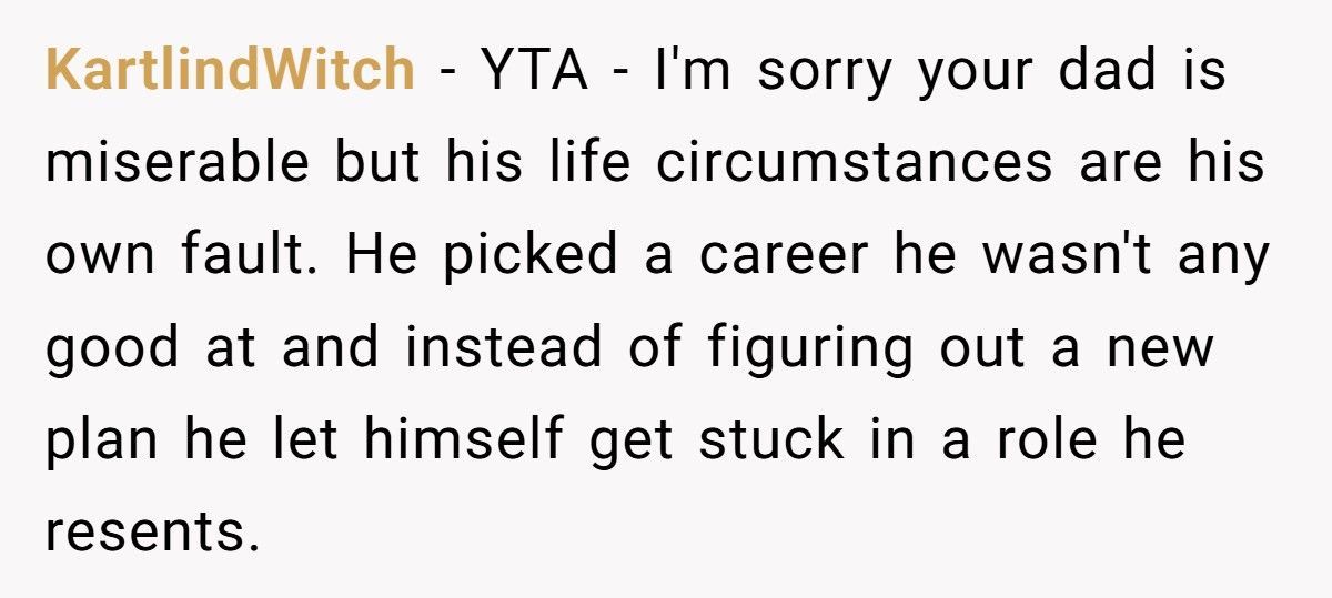 Girlfriend Snaps At Boyfriend’s Dad After He Demands She “Take Care Of His Son”