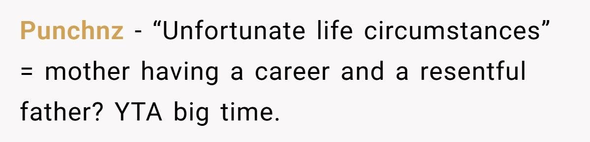 Girlfriend Snaps At Boyfriend’s Dad After He Demands She “Take Care Of His Son”