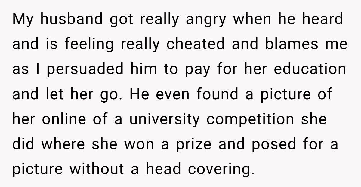 Wife Misleads Husband For Years To Make Him Pay For Their Daughter's Education