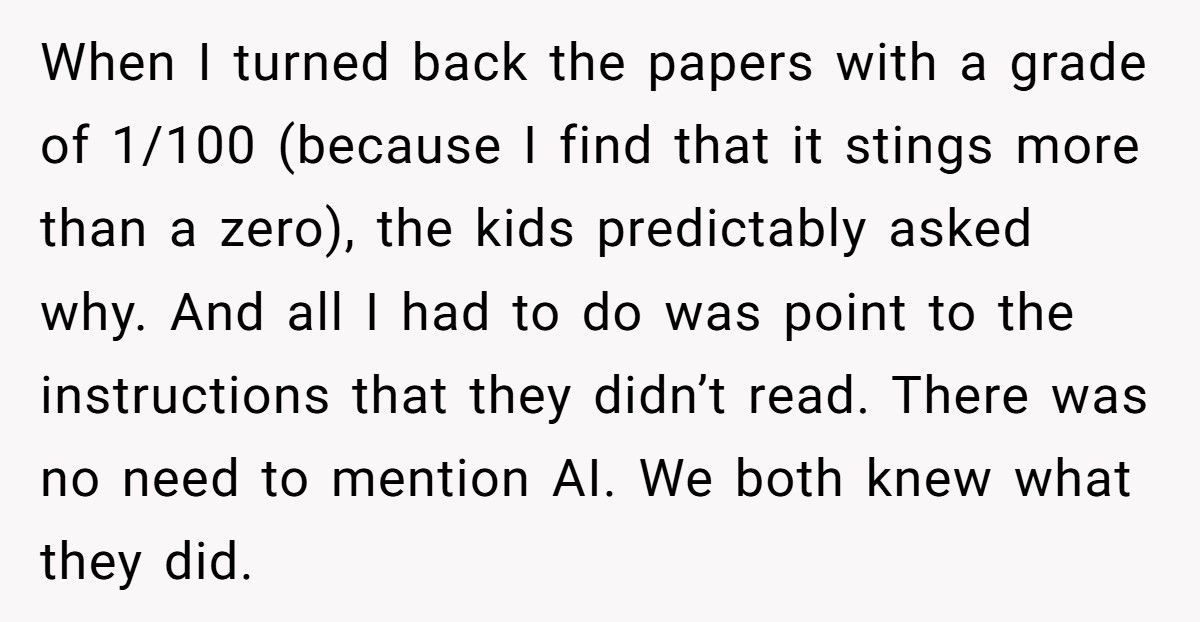Teacher Outsmarts Students Using ChatGPT With One Tiny Instruction Trick